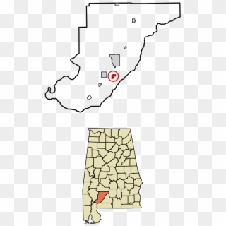 Monroe County Alabama Incorporated And Unincorporated - County Is Monroeville Al, HD Png Download