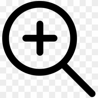 Magnifying Glass Zoom In Comments - Magnifying Glass Zoom Icon, HD Png Download