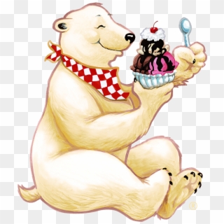 Http - //www - Herrells - Com/images/bear-large - Polar Bears Eating Ice, HD Png Download