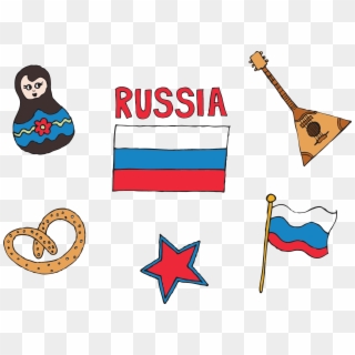 Russian Symbols - Rusia Y China Png, Transparent Png
