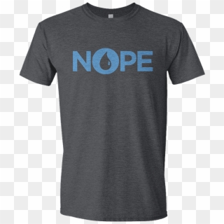 Mana Word “nope” T-shirt Men's - Active Shirt, HD Png Download