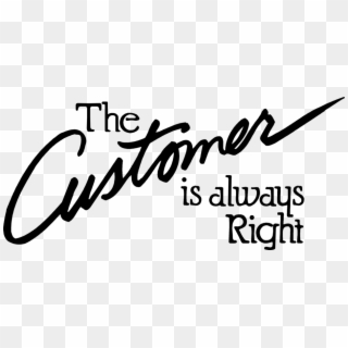 Rahul Maheshwari Medium - Customer Is Always Right Sign, HD Png Download