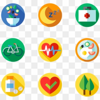 Healthy Lifestyle Png Transparent Image - Healthy Life Icon Png, Png Download
