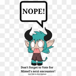 Nope Vote On The Story Reminder - Cartoon, HD Png Download