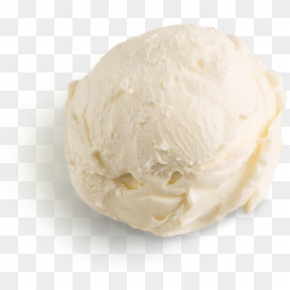 Vanilla Ice Cream Scooped - Soy Ice Cream, HD Png Download