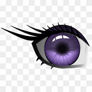 Iris Clipart - Purple Eye Clipart, HD Png Download