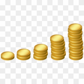 Penny Clipart Peso Coin - Stacks Of Coins Clip Art, HD Png Download