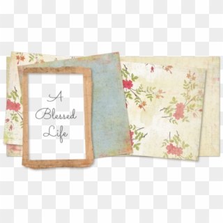 A Blessed Life - Vintage Banner, HD Png Download