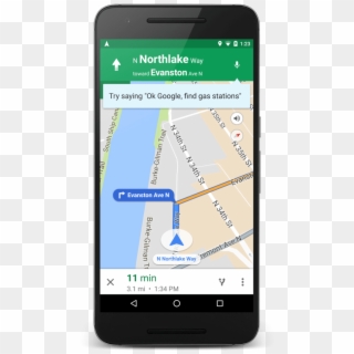 Guidednavigation-1 - Google Maps Phone Navigation, HD Png Download