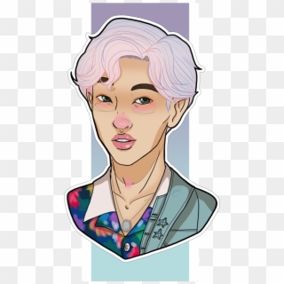 Chanyeol Sticker Tumblr Transparent Exo Pictures Png - Cartoon, Png Download