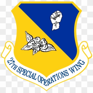 27th Special Operations Wing - 27th Special Operations Wing Patch, HD Png Download