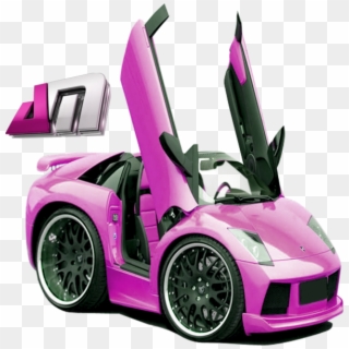 Toy Lambo Pink - Lamborghini, HD Png Download