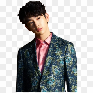 Jinyoung Got7 Curly Hair, HD Png Download