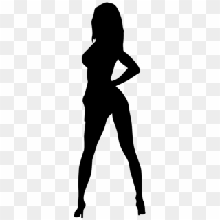 Vinilo Decorativo Silueta Sexy - Q.e.d., HD Png Download