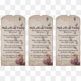 Girl Walk With Me Daddy-glenda's World - Calligraphy, HD Png Download