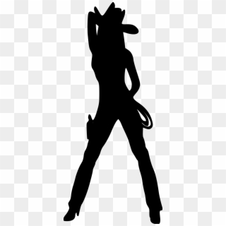 Sexy-cowgirl File Size - Sexy Cowgirl Clipart, HD Png Download