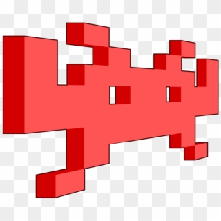 Space Invaders Arcade Game Computer Icons Drawing Unidentified - Space Invader Clipart, HD Png Download
