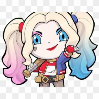 Harley Quinn Clipart Diamond Png - Suicide Squad Harley Quinn Chibi, Transparent Png