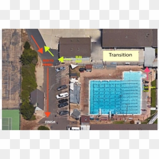 Transition Will Be Staged Outside The Pool Gate - Floor Plan, HD Png Download