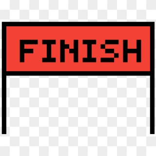 Finish Line - Sign, HD Png Download
