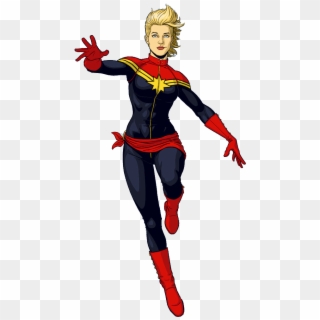 Captain Marvel Carol Png - Captain Marvel Marvel Carol, Transparent Png
