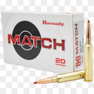 Hornady Ammo 300 Prc 225 Grain Eld-m Match ( - Hornady, HD Png Download