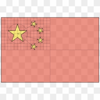 Construction Sheet Of Flag Of The People's Republic - Symmetry, HD Png Download