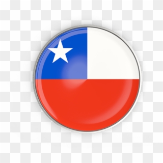 Illustration Of Flag Of Chile - Chile Circle Flag Png, Transparent Png