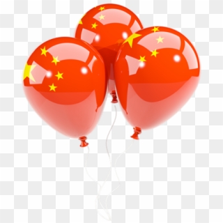 Illustration Of Flag Of China - Philippine Flag Balloons Png, Transparent Png