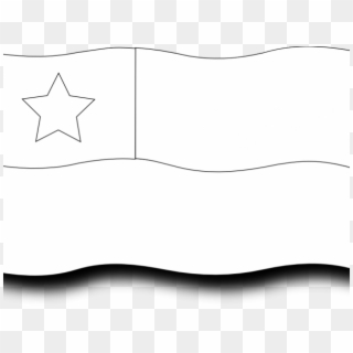 Chile Flag Clipart Png - Chile Flag Drawing, Transparent Png