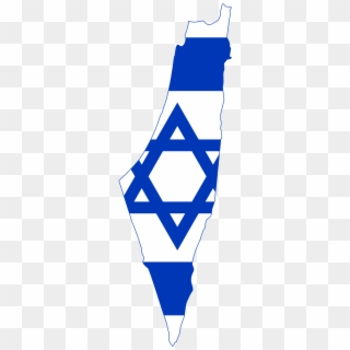 Israel Flag - Israel Map With Flag, HD Png Download