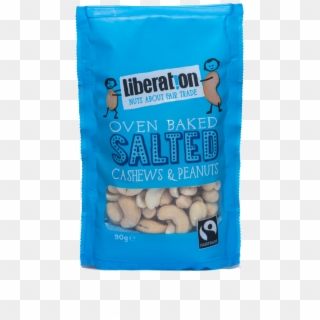 Liberation Oven Baked Salted Cashews & Peanuts - Cashew, HD Png Download