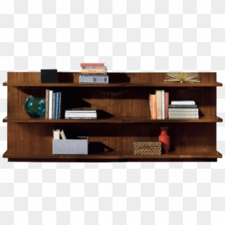 Brown Kids Wall Bookshelf With A Classy Profile - Wall Bookshelf Png, Transparent Png