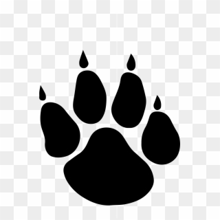 Picture Free Clip Art Bear Paw Prints Image - Loyola High School Paw, HD Png Download