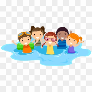 Clipart People Swimming - Clip Art Swimming Lessons, HD Png Download
