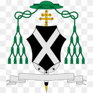 Coat Of Arms Of Alessandro D'angennes Archbishop - Coat Of Arms Milan, HD Png Download