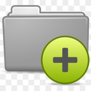 Folder Add Icon - Folder And Files Icon Png, Transparent Png