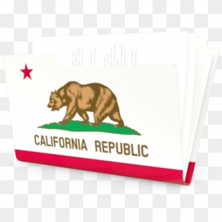 Illustration Of Flag Of<br /> California - California Usa Flag, HD Png Download