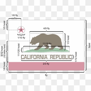 Patriot Wood California Flag - Bandera California Republic, HD Png Download