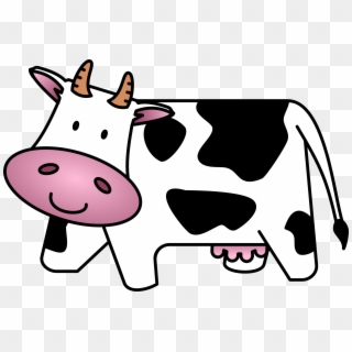 Clip Arts Related To - Cow Clip Art, HD Png Download