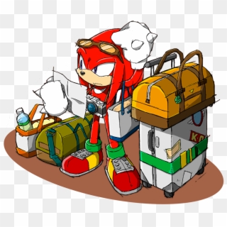 Knuckles The Echidna Fan Club Images Got Packed For, HD Png Download