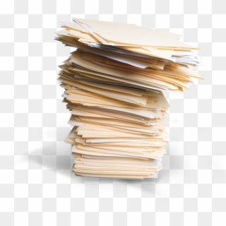 Gestion Documental - Stack Of Papers Png, Transparent Png