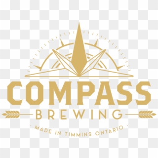 Compassbrewing Logo Gold Rgb, HD Png Download