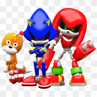 Sonic The Hedgehog Clipart Metal Knuckles - Team Metal Sonic, HD Png Download