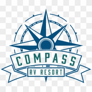 Compass Rv Resort Logo - 六 芒 均衡 マーク, HD Png Download