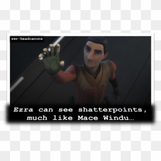 Ezra Can See Shatterpoints, Much Like Mace Windu - Corruption Eradication Commission, HD Png Download
