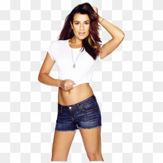 Lea Michele Png Pic - Lea Michele Abs, Transparent Png