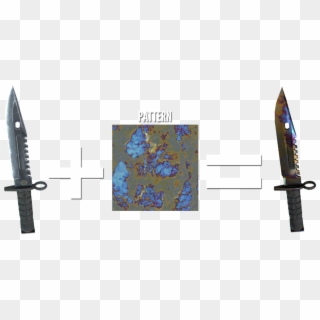 Some Skins Tend To Be More Diverse Than Others - Csgo Skin Pattern, HD Png Download