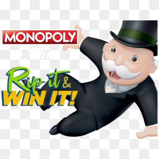Mobile Monopoly Rip & Win - Cartoon, HD Png Download