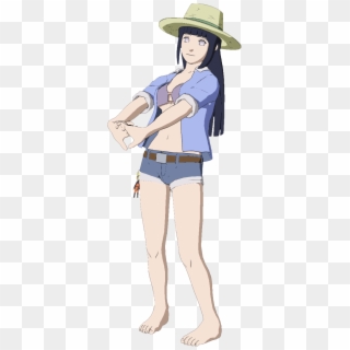 Naruto Storm Revolution Adds New Pre-order Costumes - Hinata Summer Outfit, HD Png Download